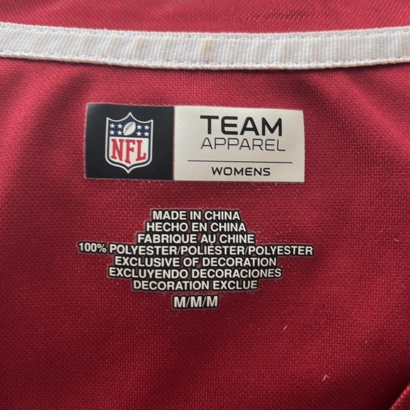 Arizona Cardinals Medium Jersey Shirt - Picture 4 of 4